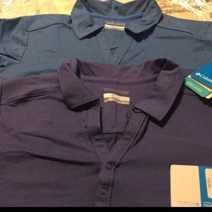 Columbia Polos/Golf Shirts